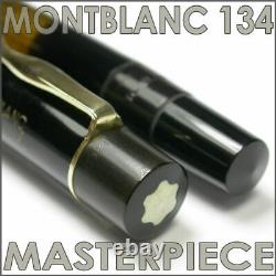 1939 Montblanc 134 Masterpiece Celluloid Flex Nib Vintage Fountain Pen Fp Stylo