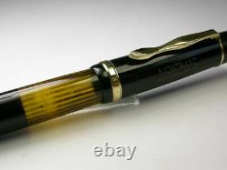 1939 Montblanc 134 Masterpiece Celluloid Flex Nib Vintage Fountain Pen Fp Stylo