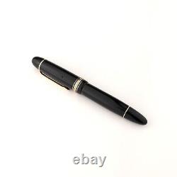 1950's Celluloid Montblanc 149 Fountain Pen, Silver Rings, EF Nib