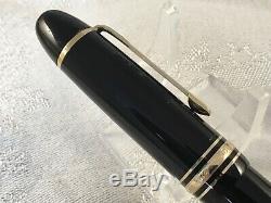 1970's Vintage Montblanc 149 Fountain Pen with 18c Tri Color Nib Serviced