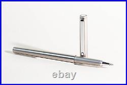 1990's MONTBLANC SL triple star Rollerball Pen in stainless Steel / Germany