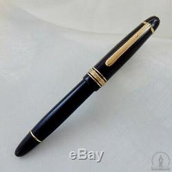 1st Edition Montblanc 144 Fountain Pen 14K OF Flex Nib Made In Germany c1950