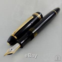1st Generation Montblanc 146 Fountain Pen 14K Flex Medium Nib Germany c1950