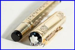 925 Silver Limited Edition MONTBLANC Fountain Pen LOUIS XIV PATRON OF ART