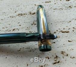 A Rare Green Striated MontBlanc 146- Ex Andy Lambrou