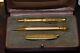 ASTORIA MONTBLANC VINTAGE BABY SAFETY PEN, KNIFE PENCIL SET With BOX 1910-20's