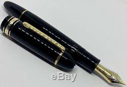Astonishing MontBlanc MeisterStuck 149 Fountain Pen The Cigar- 18k gold nib