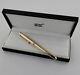 Authentic Montblanc Gold Classique Luxury Rollerball Pen 163