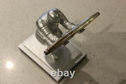 Authentic Montblanc Meisterstuck Sterling Silver Fountain Pen