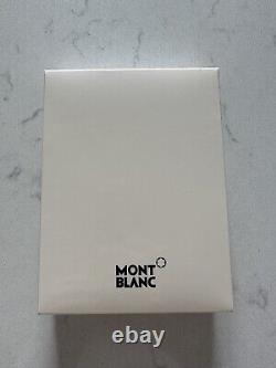 BNWOT Mont Blanc Men's Wallet Compact Leather Black Meisterstück 6cc