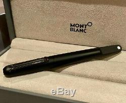 Brand New Montblanc M Designed by Marc Newson Rollerball Special Matte Black Pen