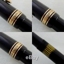 C1950 1st Generation Montblanc 144 Fountain Pen 14K BB Flex Nib & Pix 172 Pencil