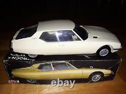 Citroen Sm Maserati Cream White Mountain Toy In Original Box
