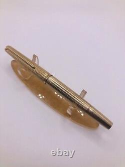 Fountain Pen Montblanc Meisterstuck 1246 Gold Plated 18ct Gold Nib 70's