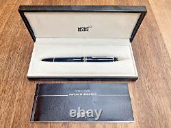 GENUINE Mont Blanc Meisterstuck Classique Black Fountain Pen Model 4810 14K Gold