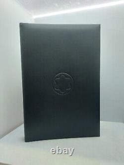 Genuine Mont Blanc Black Faux Leather Notebook Holder