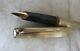 Gorgeous Vintage Montblanc 1246 Fountain Pen Gold Plated Solid Gold 18k Nib