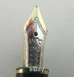 Guaranteed Genuine Montblanc 4810 18k Gold & 925 Sterling Silver Fountain Pen