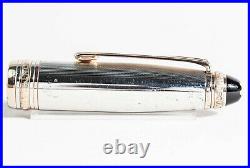 LE MONTBLANC 75th anniversary 1924 LE 146 Fountain Pen 925 SILVER & ROSE GOLD