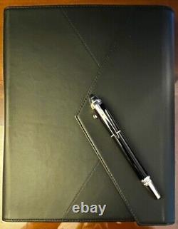 MONT BLANC AUGMENTED PAPER LEATHER FOLIO STARWALKER PEN v4.2 BLACK NEW IN BOX