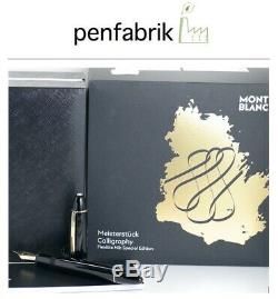 MONTBLANC 149 Calligraphy flexible Feder Füllfederhalter pen flex nib 119699