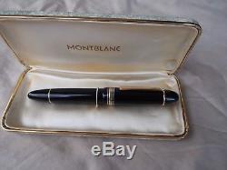 MONTBLANC 149 Masterpiece silver rings fountain pen. Splendid