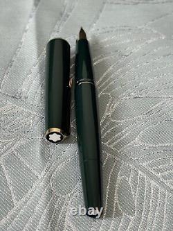 MONTBLANC 1970's VINTAGE BLACK AND GOLD FOUNTAIN PEN MONTBLANC 320