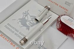 MONTBLANC 2009 Great Characters Mahatma Gandhi Limited Edition 0041/3000 + Ink B