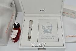 MONTBLANC 2009 Great Characters Mahatma Gandhi Limited Edition 0041/3000 + Ink B