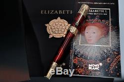 MONTBLANC 2010 Elizabeth I Patron of Art Limited Edition 177/888 Fountain Pen M