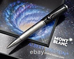 MONTBLANC 2012 Great Characters Albert Einstein Limited Edit. 1500 Ballpoint Pen