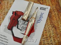 MONTBLANC 2018 Homage to Iliad (Homer) Writers Limited Edition 1581 Fountain Pen
