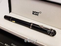 MONTBLANC Agatha Christie Limited Edition Fine 18K Nib Fountain Pen, NEVER INKED