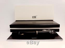 MONTBLANC Agatha Christie Limited Edition Fine 18K Nib Fountain Pen, NEVER INKED