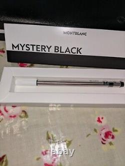 MONTBLANC BLACK 163 Fineliner pen, 2 Pen CASE and refill. Used