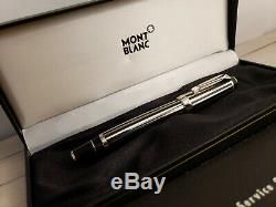 MONTBLANC Boheme Crystal Platinum Plated Rollerball Pen, MINT