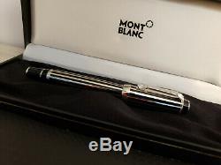 MONTBLANC Boheme Crystal Platinum Plated Rollerball Pen, MINT