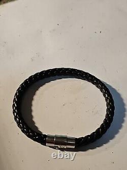 MONTBLANC Bracelet Leather Meisterstuck Black Onyx