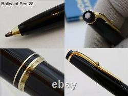 MONTBLANC Fountain Pen 24 Ballpoint Pen 28 Pencil 26 BOX & PAPERS Vintage Set