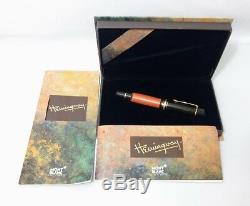 MONTBLANC Fountain Pen Hemingway Authors Series 1992 USED with Box Acceptable