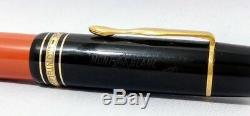 MONTBLANC Fountain Pen Hemingway Authors Series 1992 USED with Box Acceptable