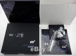 MONTBLANC Great Characters LE3000 Albert Einstein Fountain Pen 2198/3000 SEALED