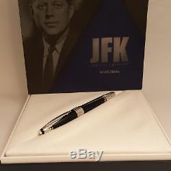 MONTBLANC JOHN F. KENNEDY (JFK) Special Edition M 14K Nib Fountain Pen, NOS
