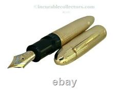 MONTBLANC MEISTERSTUCK N. 149 18K SOLID 750 GOLD FOUNTAIN PEN GOLD STAR 1970 s