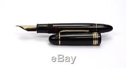 MONTBLANC Masterpiece 149 Silver Rings Black Celluloid In Box 1952