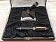 MONTBLANC Meisterstuck 149 Foutain Pen with 18K Nib & Pen Stand Set, RARE