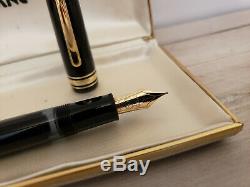 MONTBLANC Meisterstück 14K Gold Nib 146 Fountain Pen, EXCELLENT