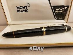 MONTBLANC Meisterstück 14K Gold Nib 149 Fountain Pen, EXCELLENT