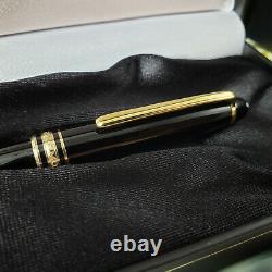 MONTBLANC Meisterstuck 164 Black Gold Cassic/Classique Ballpoint Pen 10883 NOS