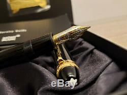 MONTBLANC Meisterstuck 75th Anniversary M 18K Nib 149 Fountain Pen, MINT